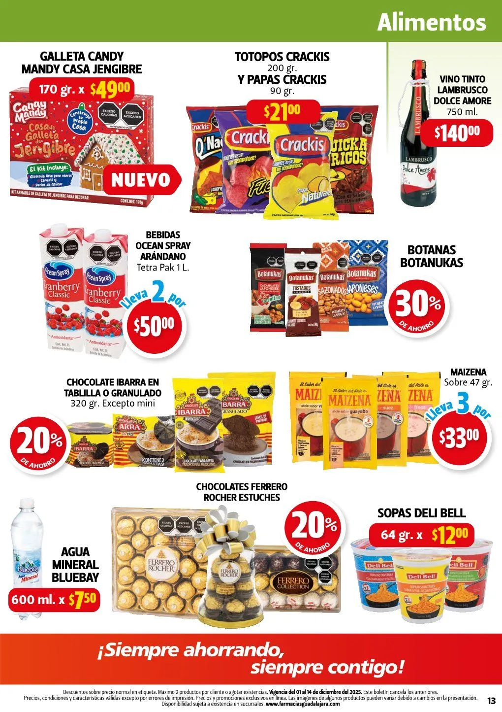Catálogo de Farmacia Guadalajara 17 de diciembre al 22 de diciembre 2025 - Pagina 13