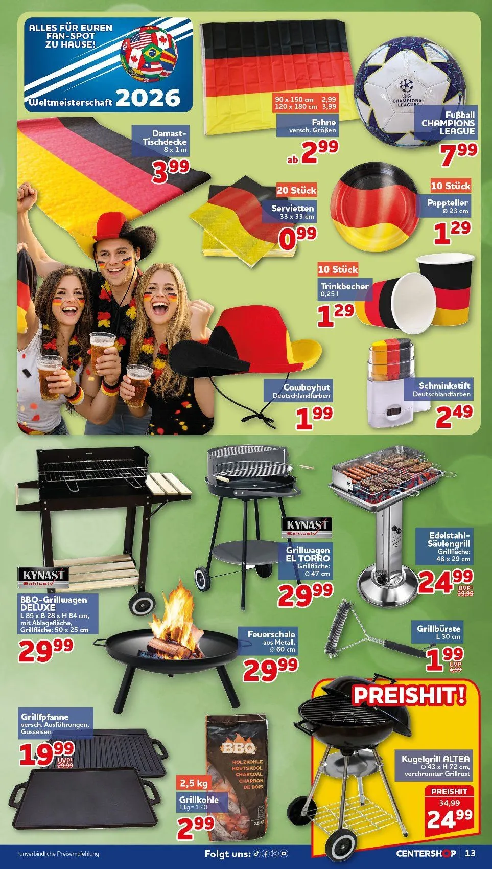 Centershop Angebote von 1. Juni bis 6. Juni 2026 - Prospekt seite 13