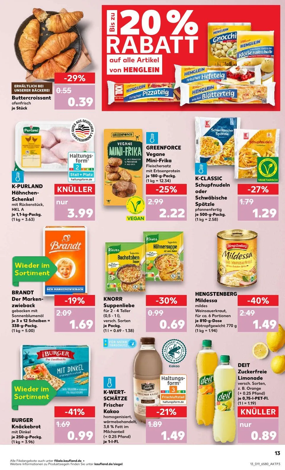 Kaufland Prospekt von 13. März bis 19. März 2025 - Prospekt seite 13