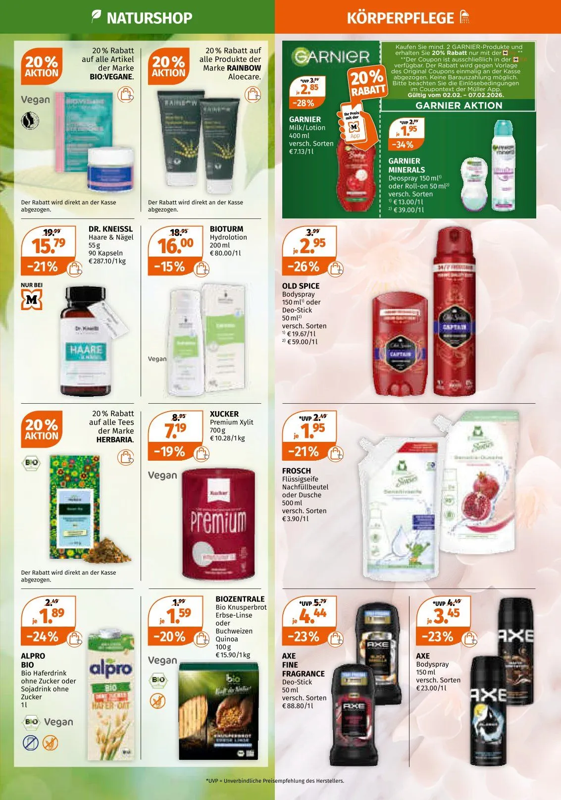 Müller Prospekte von 2. Februar bis 7. Februar 2026 - Prospekt seite 13