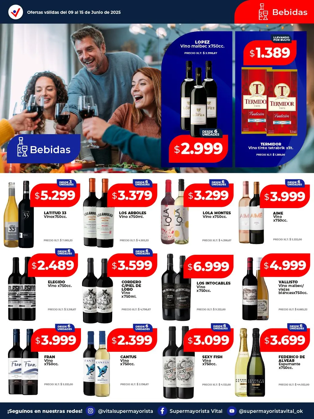 Ofertas de Vital Ofertas 9 de junio al 16 de junio 2025 - Página 13 del catálogo