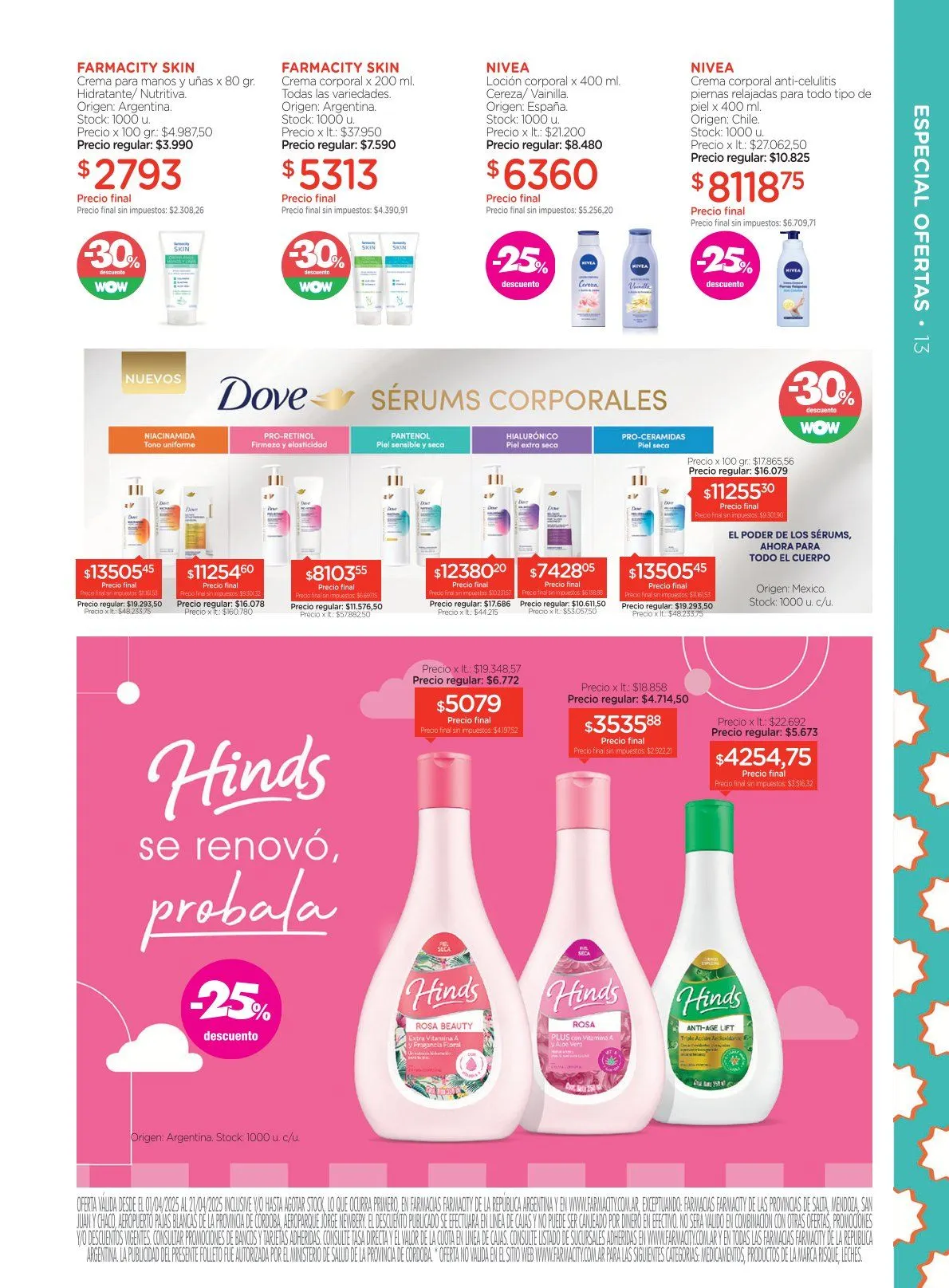 Ofertas de Farmacity Ofertas 7 de abril al 21 de abril 2025 - Página 13 del catálogo