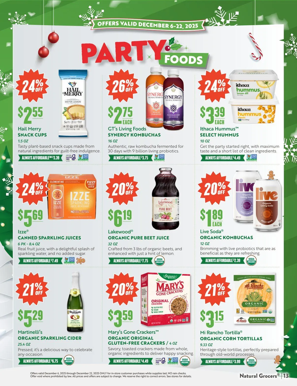 Weekly ad Natural Grocers Sales from December 6 to December 12 2025 - Page 13