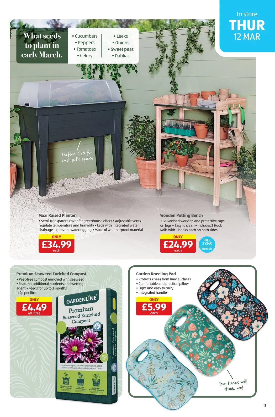 Aldi catalogues from 8 March to 15 March 2026 - Catalogue Page 13