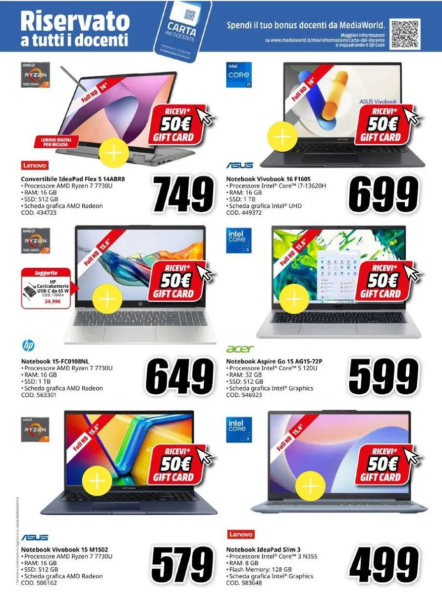 Volantini MEDIAWORLD da 1 giugno a 14 giugno di 2026 - Pagina del volantino 13
