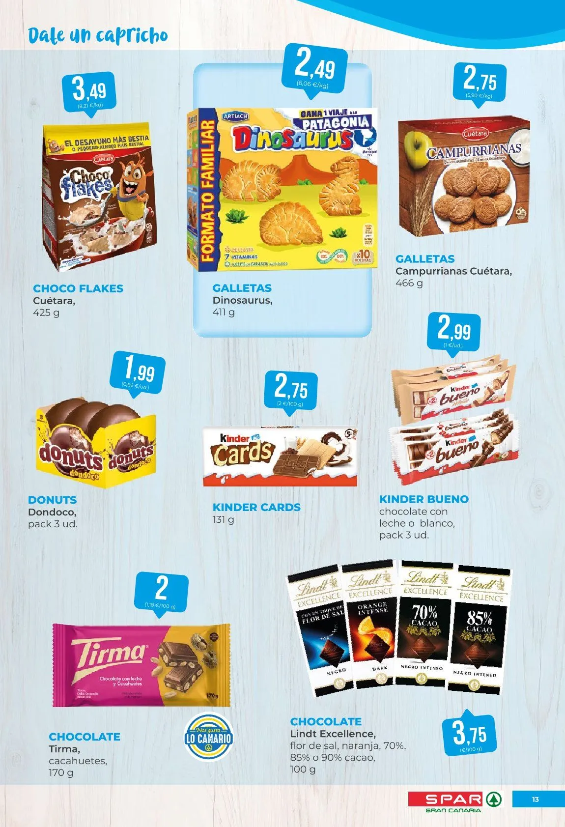 Catálogo de Spar Gran Canarias Ofertas 28 de mayo al 11 de junio 2026 - Página 13