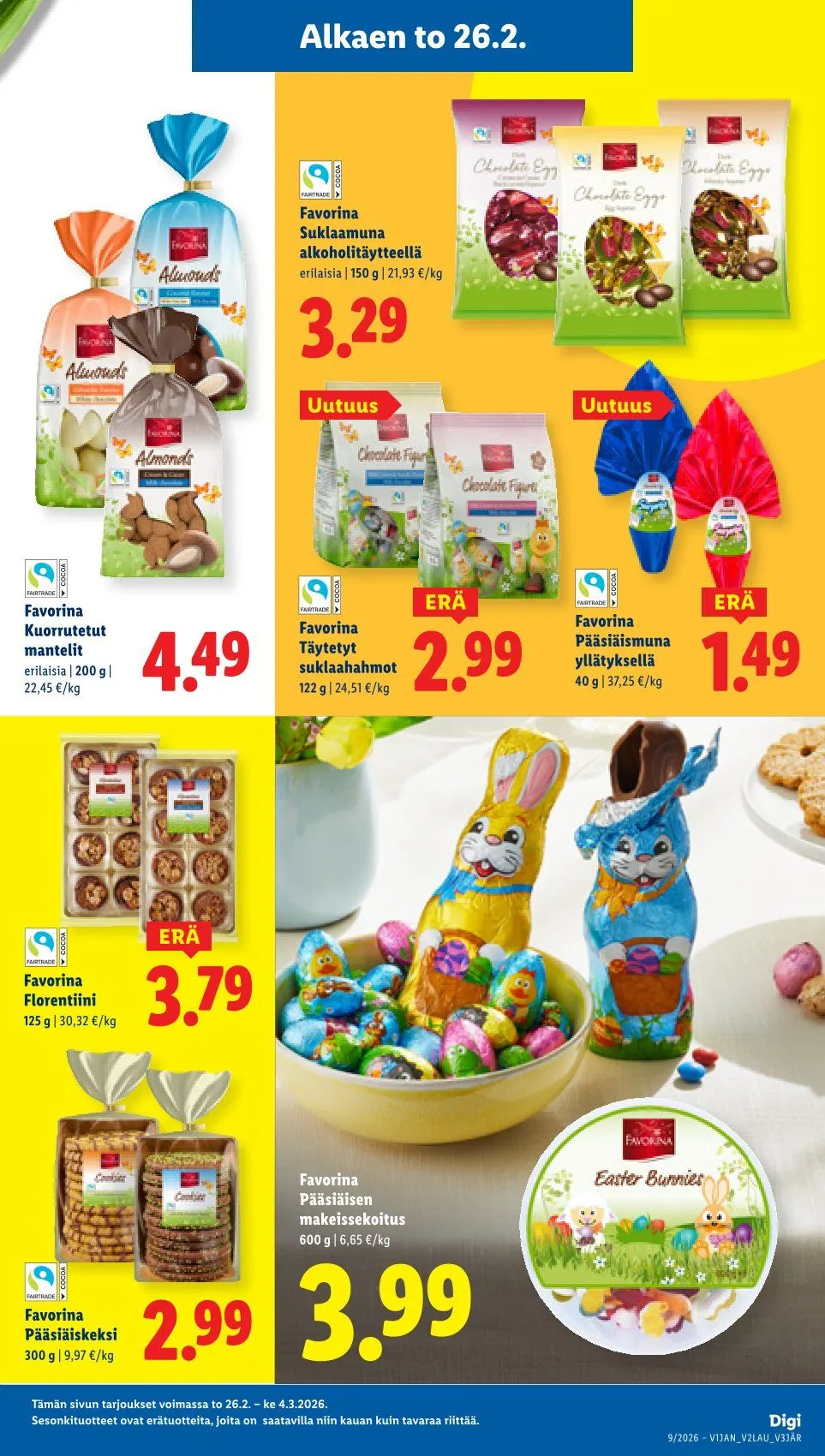 Kaupan Lidl voimassa alkaen 26. helmikuuta - 4. maaliskuuta 2026 - Tarjouslehti sivu 13