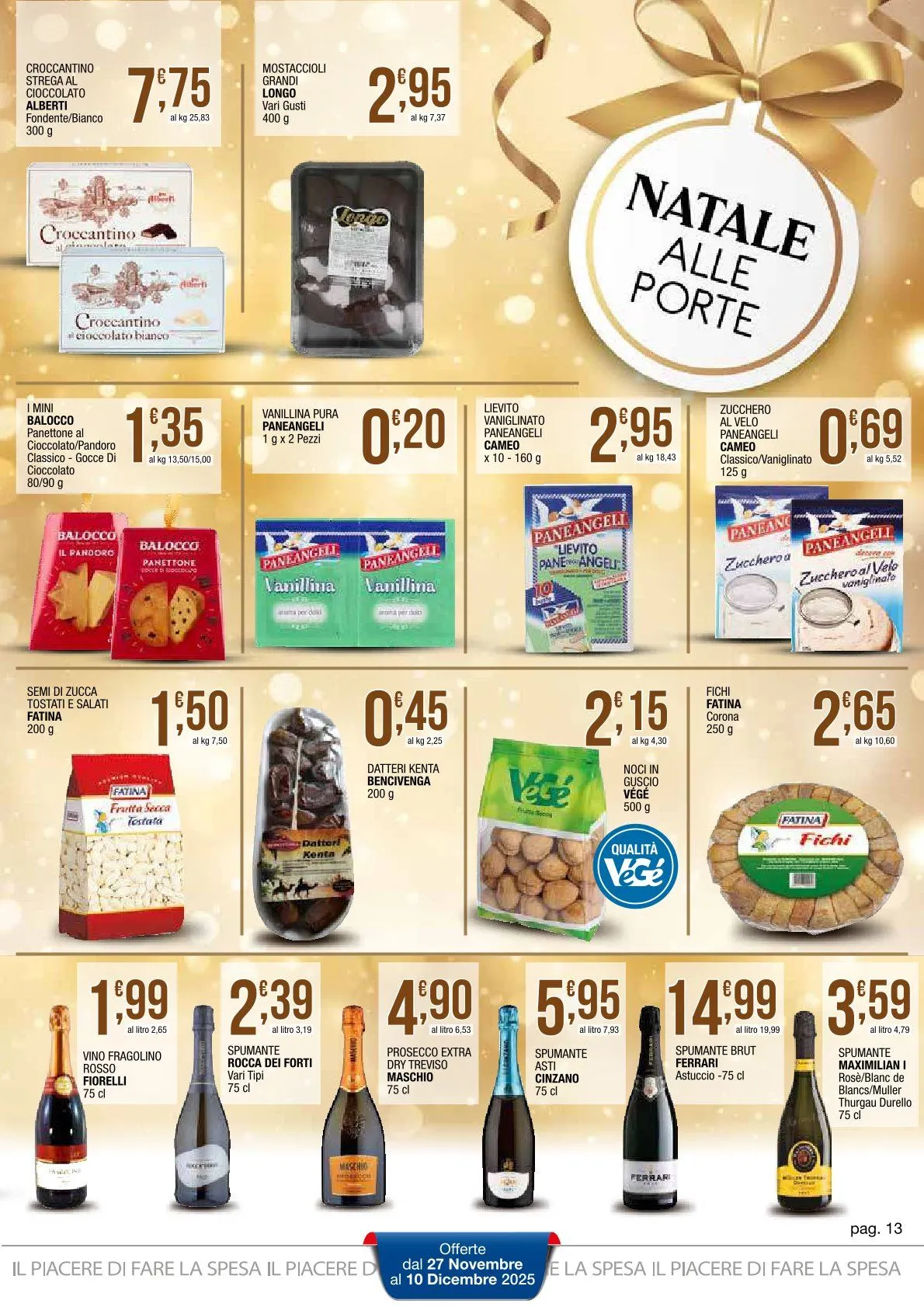 Maxi Sidis Volantino da 27 novembre a 10 dicembre di 2025 - Pagina del volantino 13