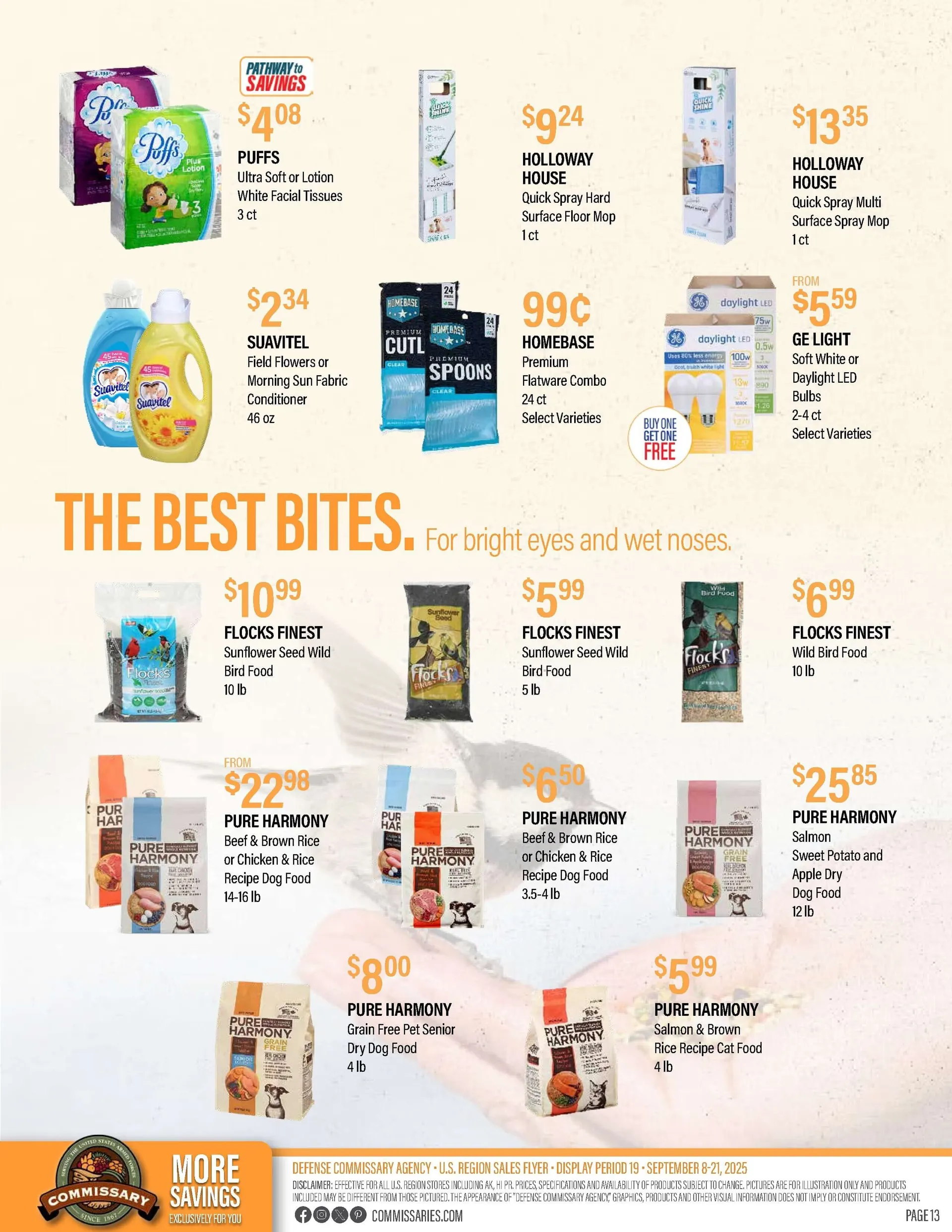 Weekly ad Commissary Sales from September 9 to September 21 2025 - Page 13