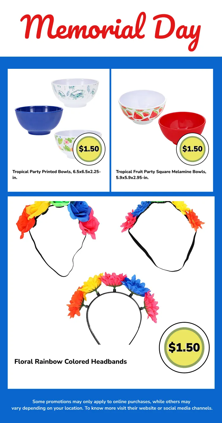 Weekly promotion DOLLAR TREE Sales spanning from May 22 to June 10 2026 - Page 13 for Catalogue 365