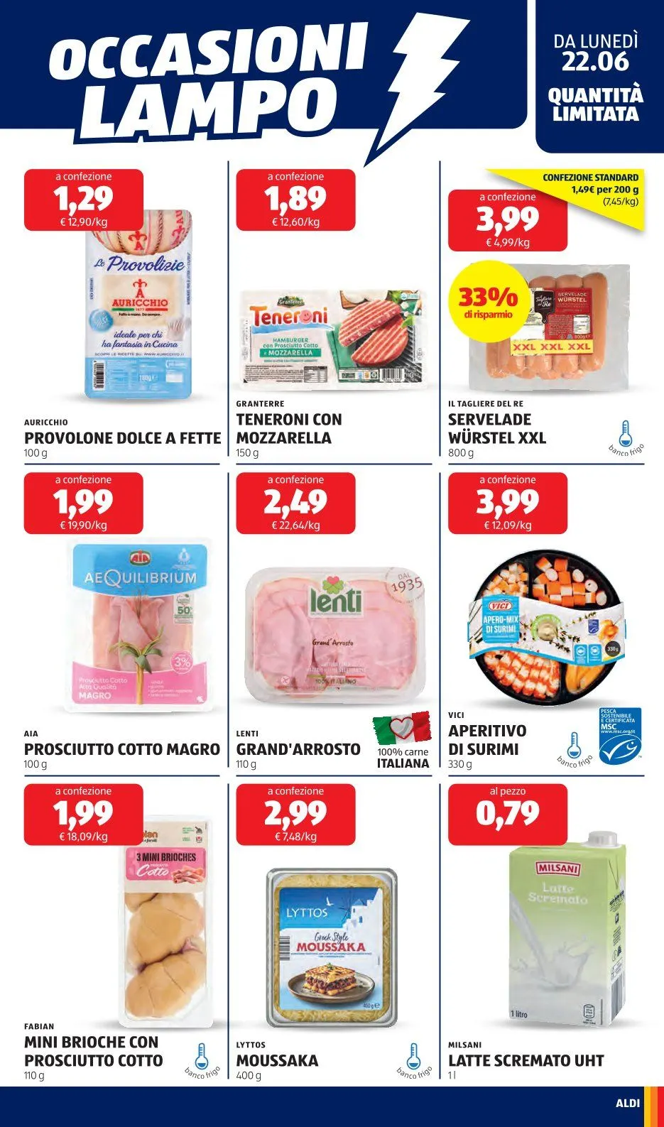 Volantini Aldi da 17 giugno a 22 giugno di 2026 - Pagina del volantino 13