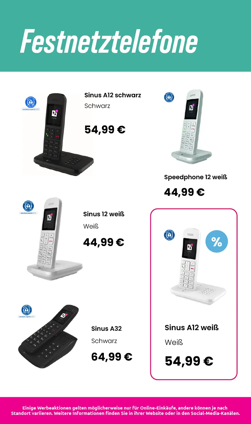Telekom Deals & Rabatte von 28. April bis 12. Mai 2025 - Prospekt seite 12