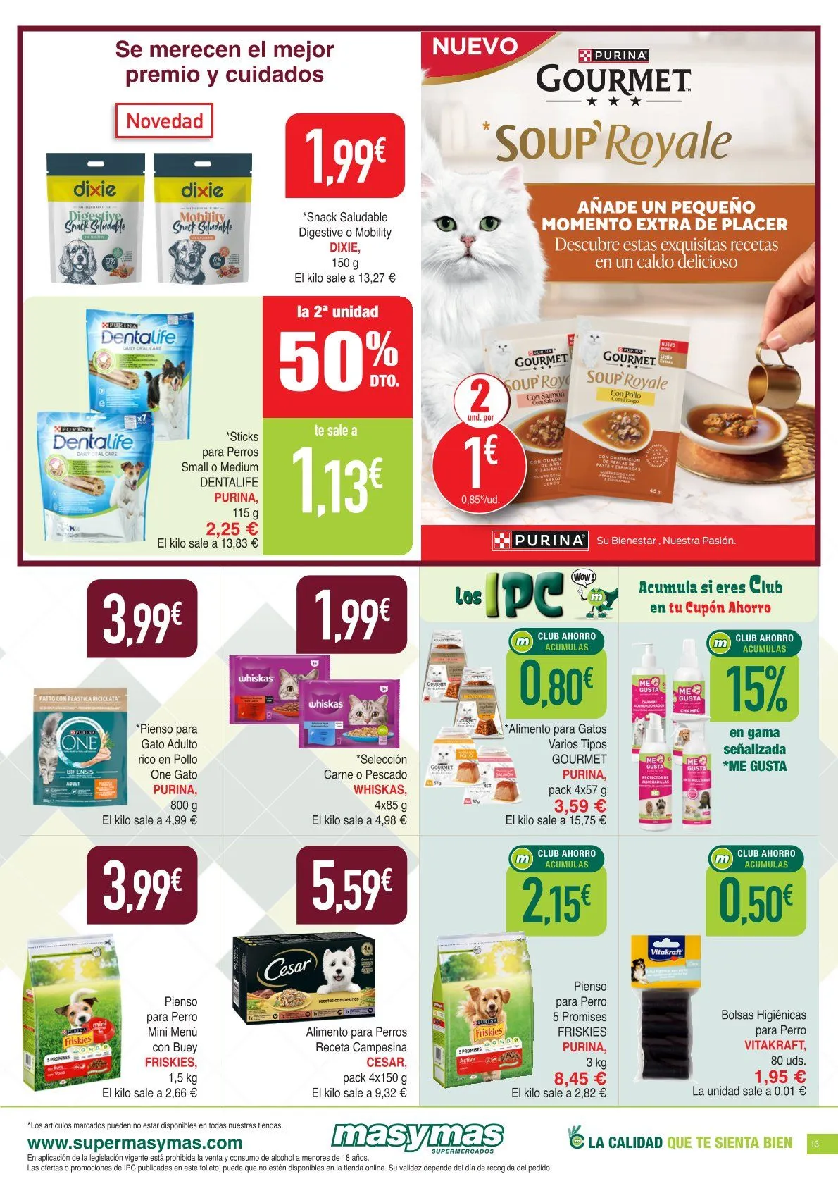 Catálogo de Supermercados Masymas Ofertas 26 de abril al 29 de abril 2026 - Página 13