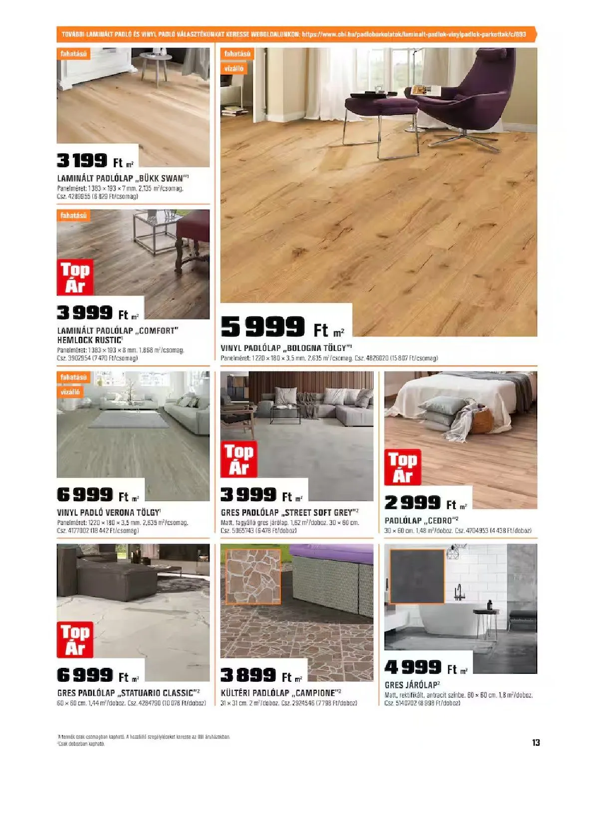 Katalógus OBI Ajántalok március 11.-tól március 31.-ig 2025. - Oldal 13