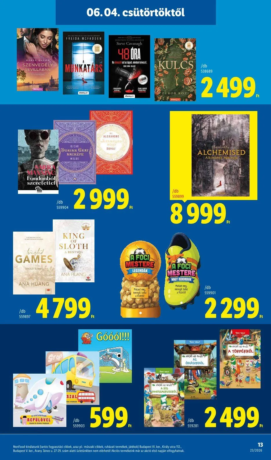 Katalógus Lidl legfrissebb ajánlatai június 4.-tól június 4.-ig 2026. - Oldal 13
