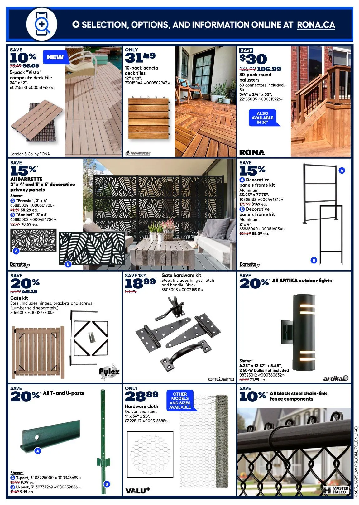 RONA Sales from June 4 to June 10 2026 - flyer page 13