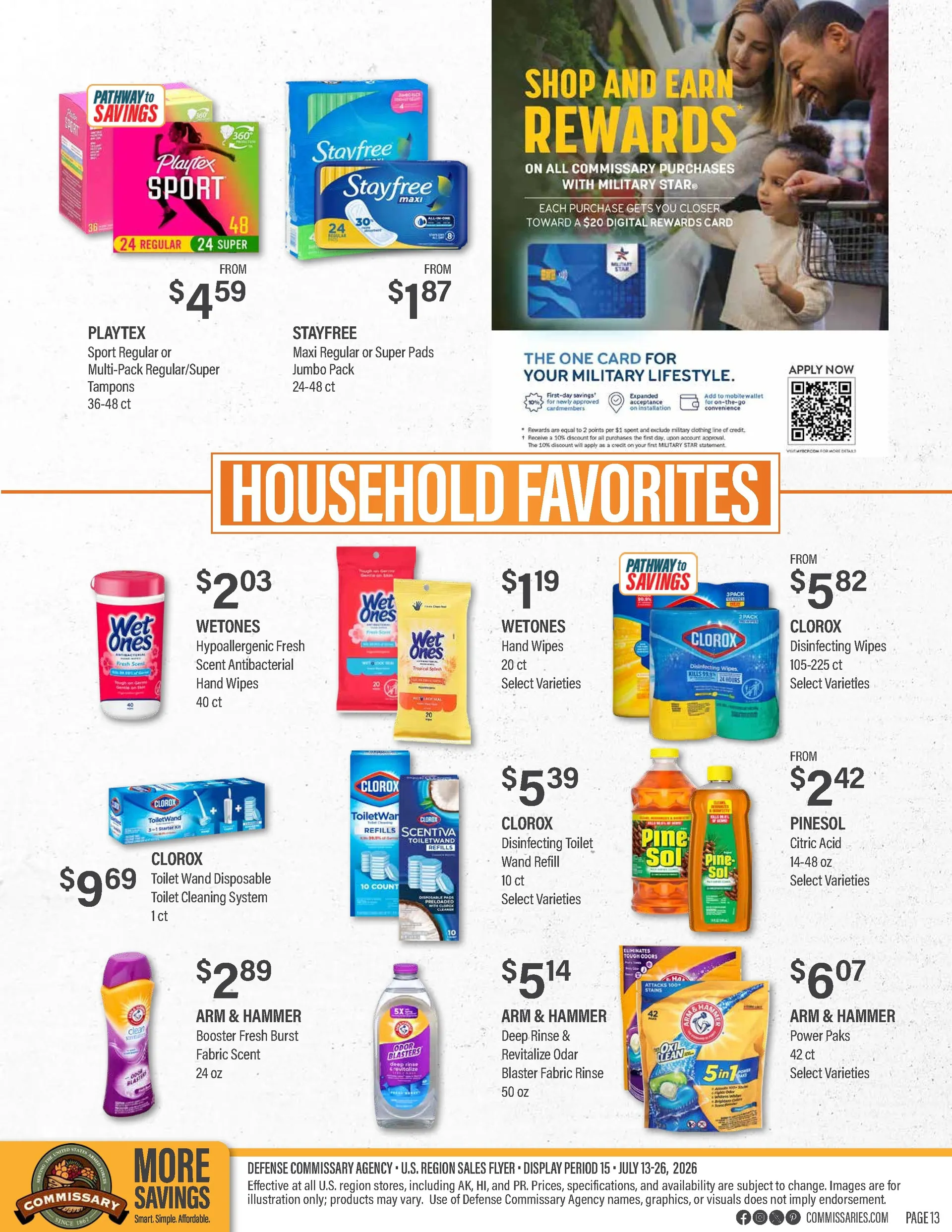 Weekly ad Commissary Sales from July 13 to July 26 2026 - Page 13