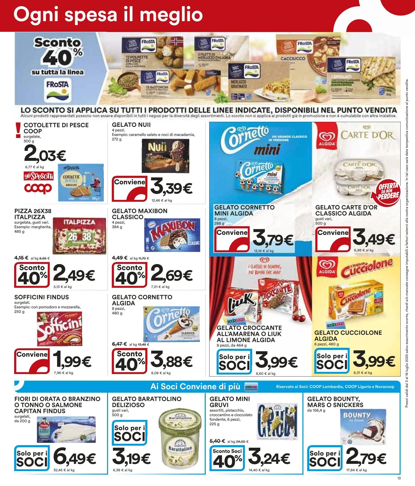 Volantini Ipercoop da 3 luglio a 16 luglio di 2025 - Pagina del volantino 13