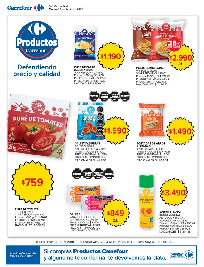 Ofertas de Ofertas Carrefour Market 9 de junio al 16 de junio 2026 - Página 13 del catálogo