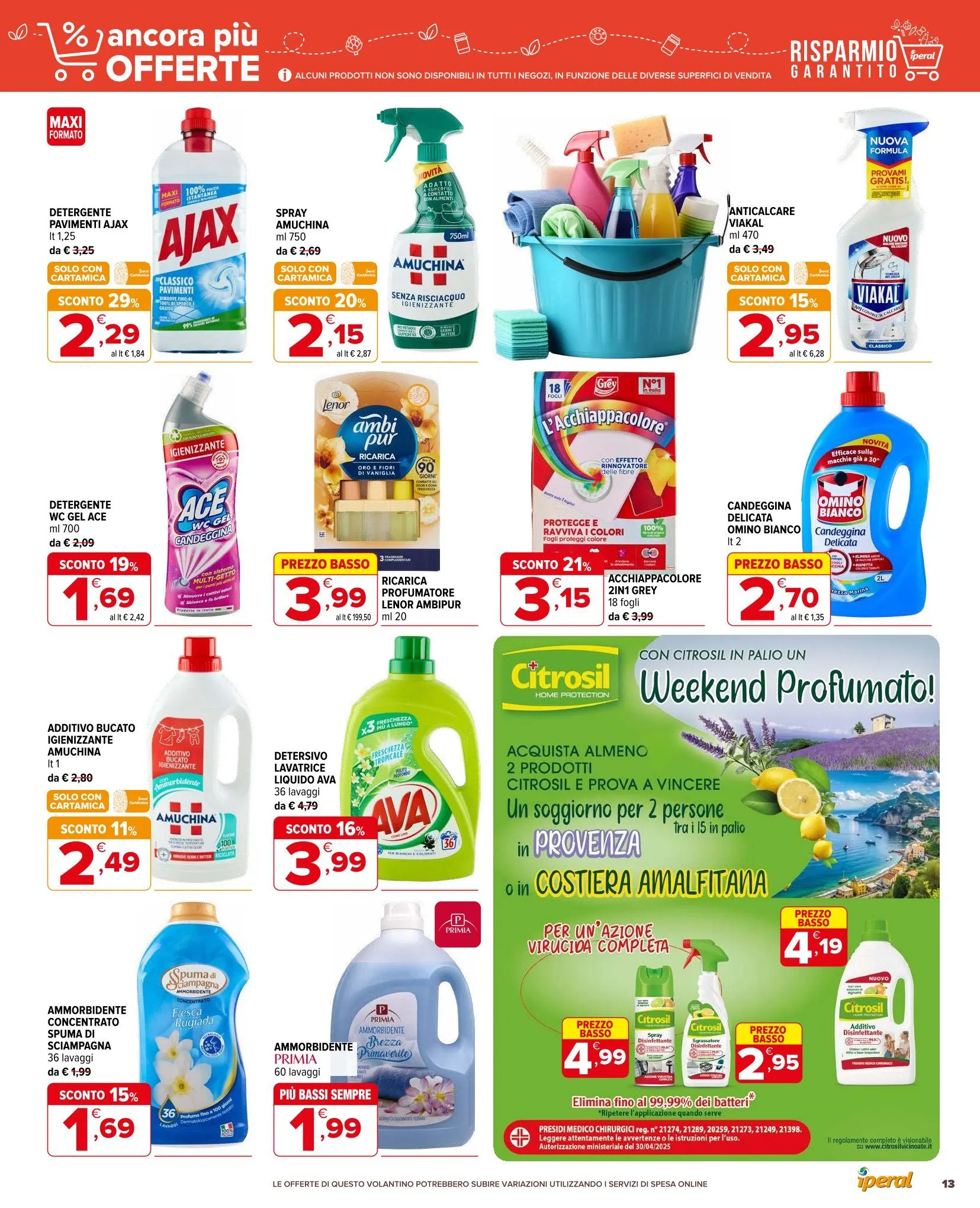Iperal - Cataloghi da 30 luglio a 19 agosto di 2025 - Pagina del volantino 13