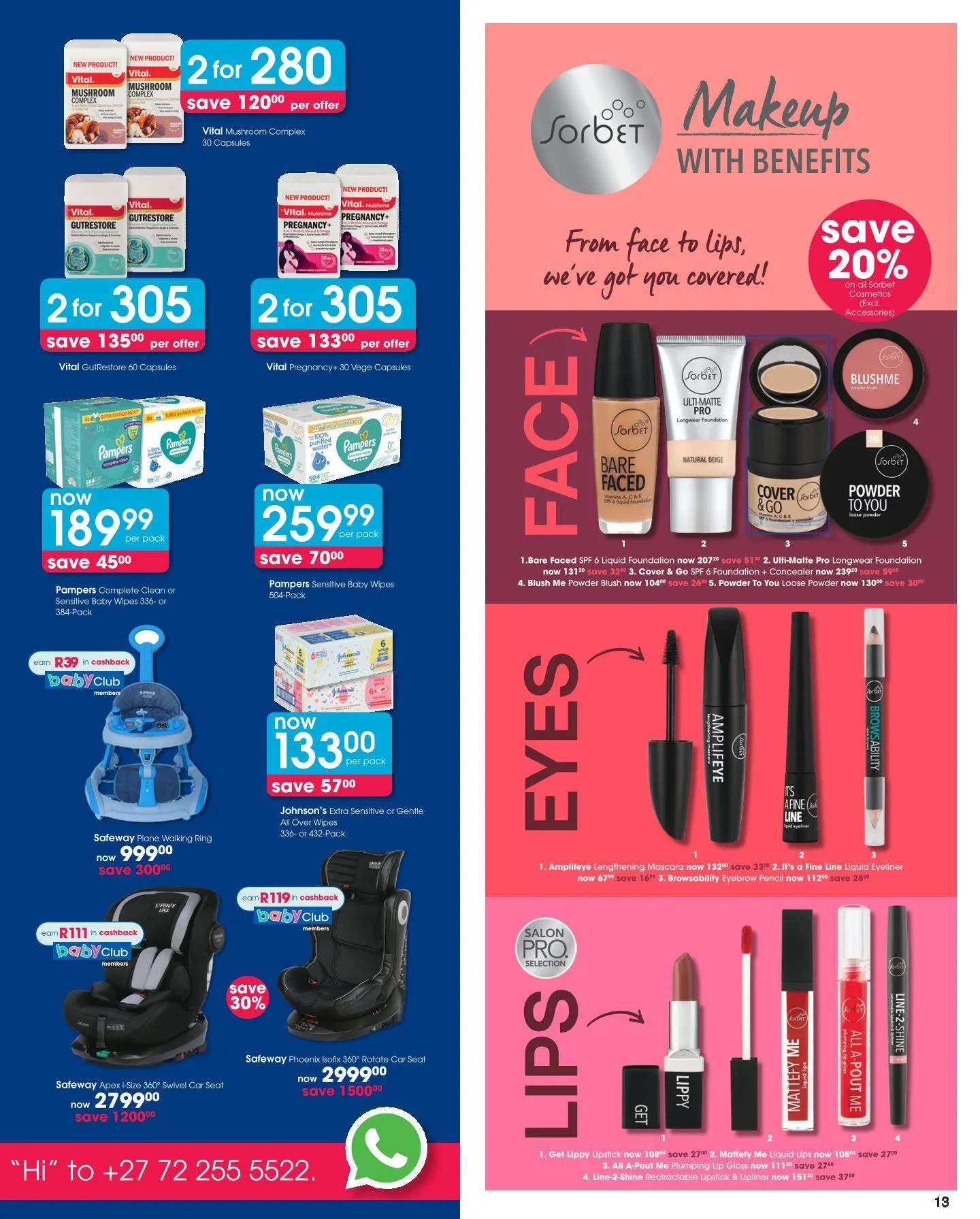 Clicks Sales from 25 February to 10 March 2026 - Catalogue Page 13