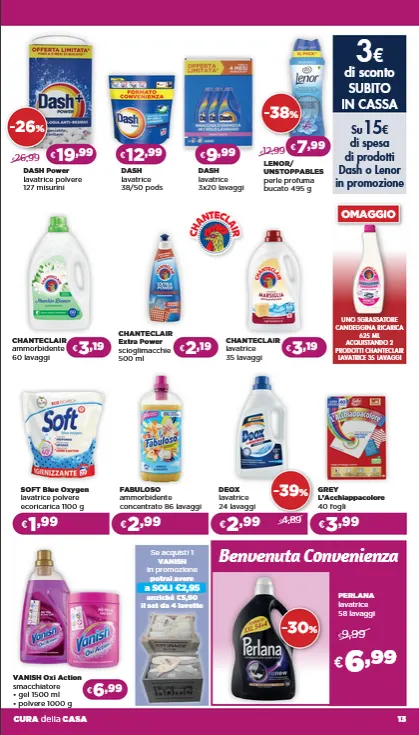 Volantini La Saponeria da 9 aprile a 29 aprile di 2026 - Pagina del volantino 13