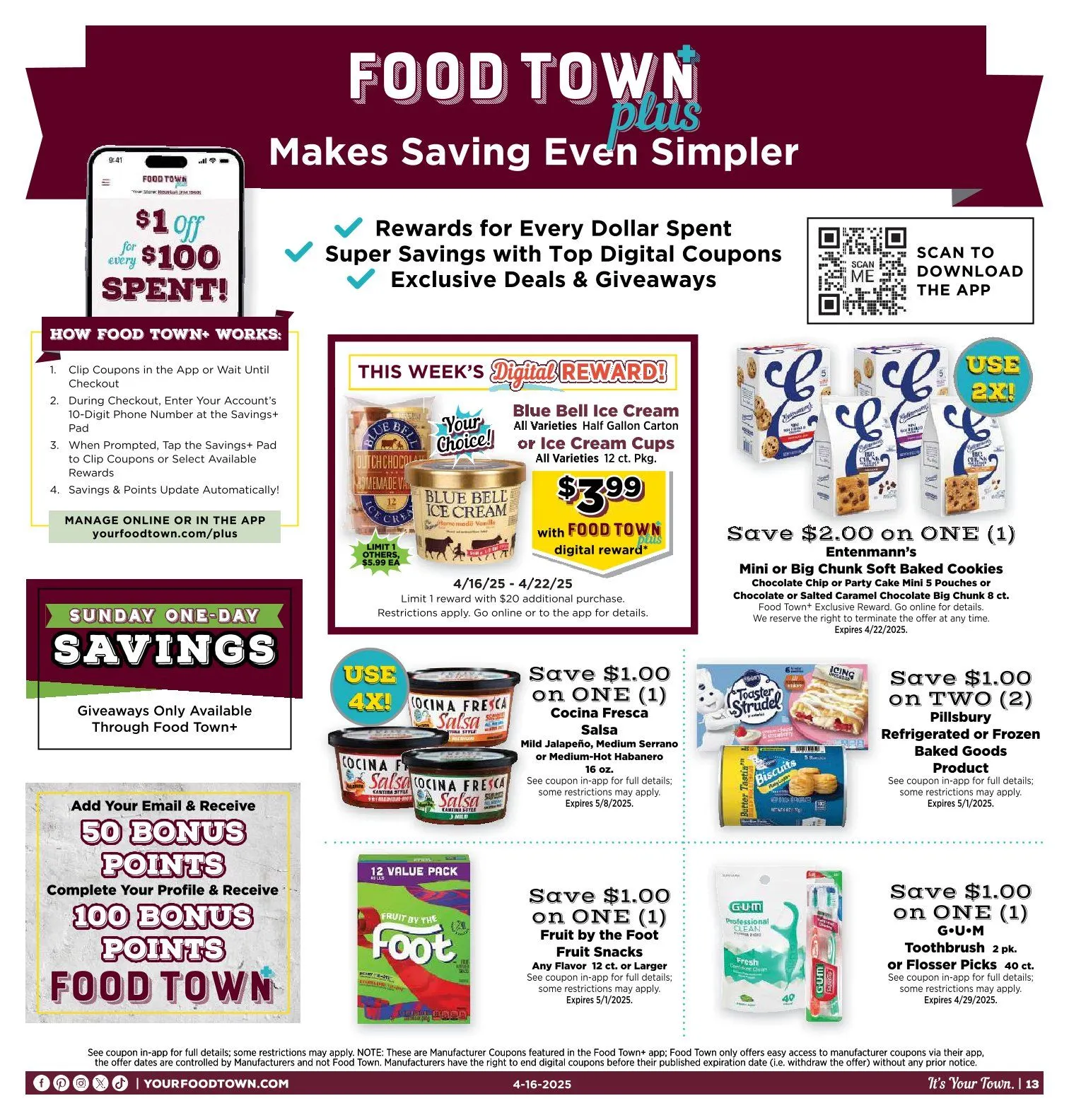 Weekly ad Foodtown Deals from April 16 to April 22 2025 - Page 13