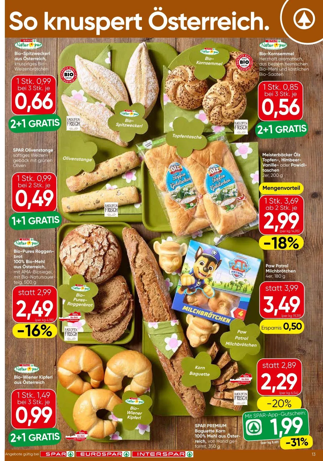  SPAR von 3. Juni bis 17. Juni 2026 - Flugblätt seite  13
