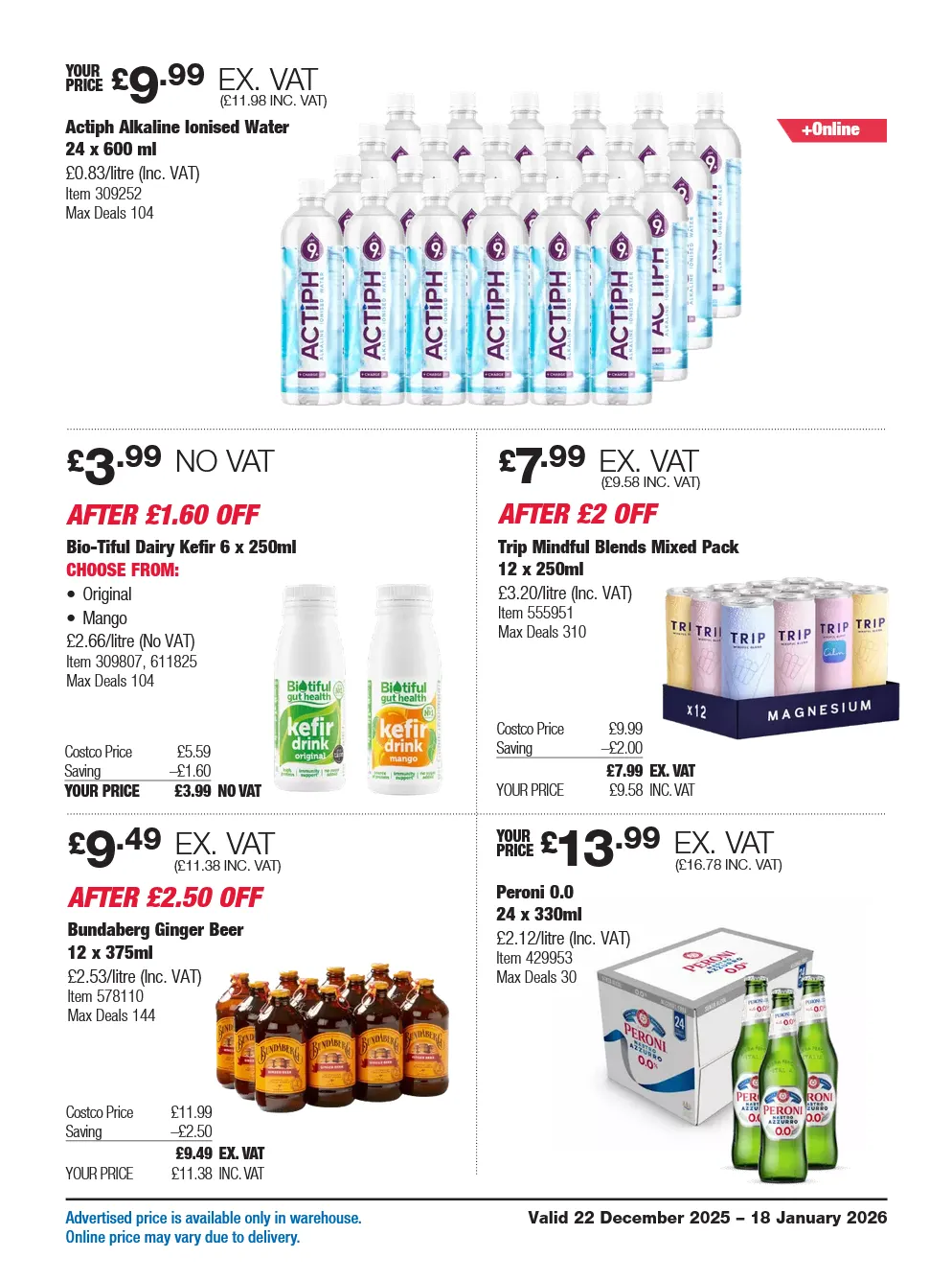 COSTCO Deals from 20 December to 18 January 2026 - Catalogue Page 13