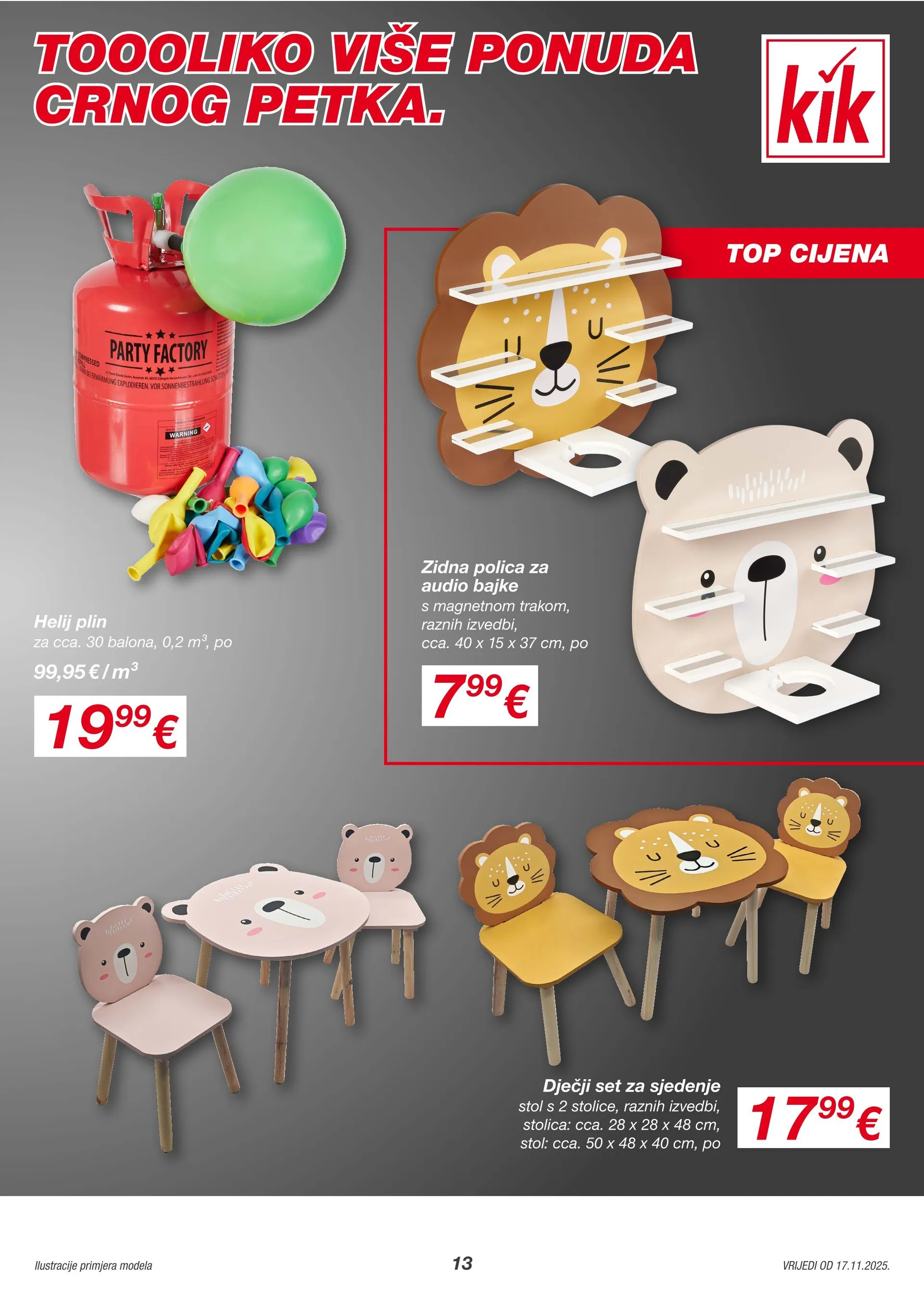 Katalog Ponude za Božić u Kik od 9. prosinca do 31. siječnja 2026. - Pregled Stranica 13