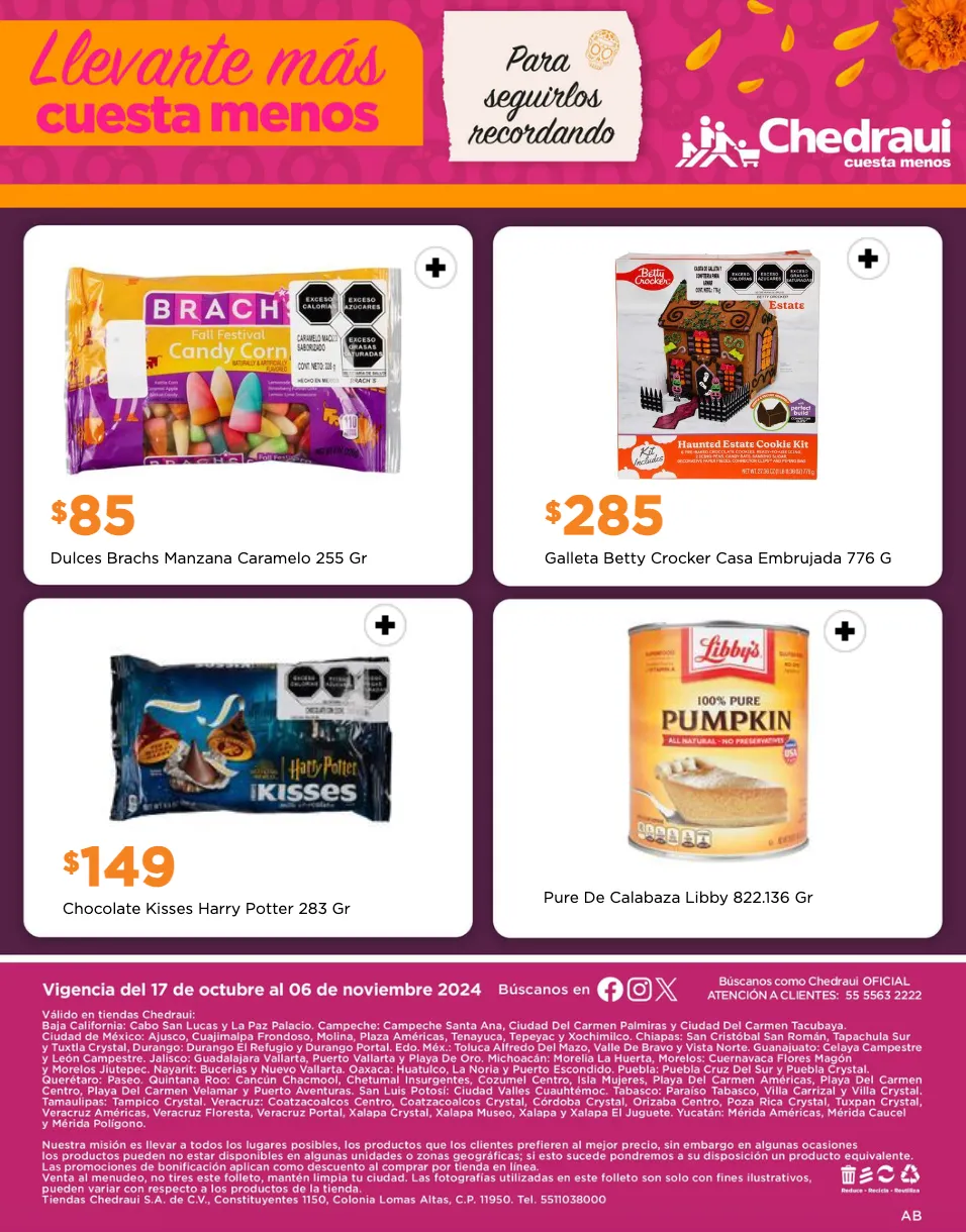 Catálogo de Descubre lo fácil que es con Chedraui 17 de septiembre al 6 de noviembre 2024 - Pagina 12