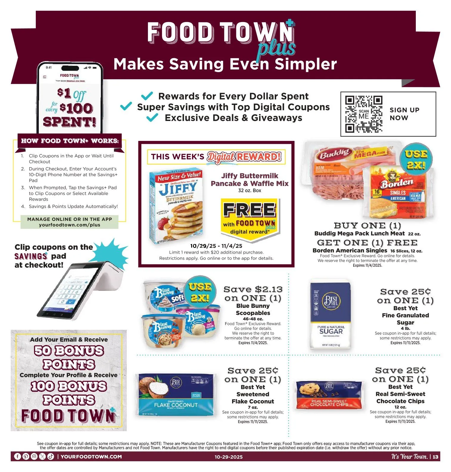 Weekly ad Foodtown weekly ads from October 29 to November 4 2025 - Page 13
