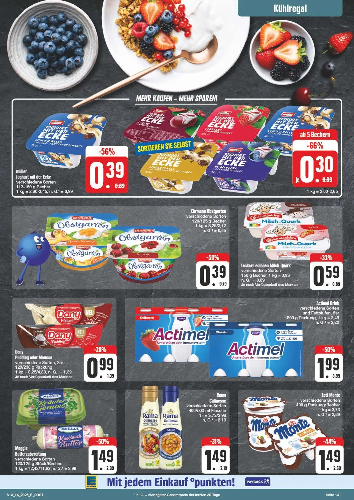 Edeka Prospekt von 31. März bis 5. April 2025 - Prospekt seite 13