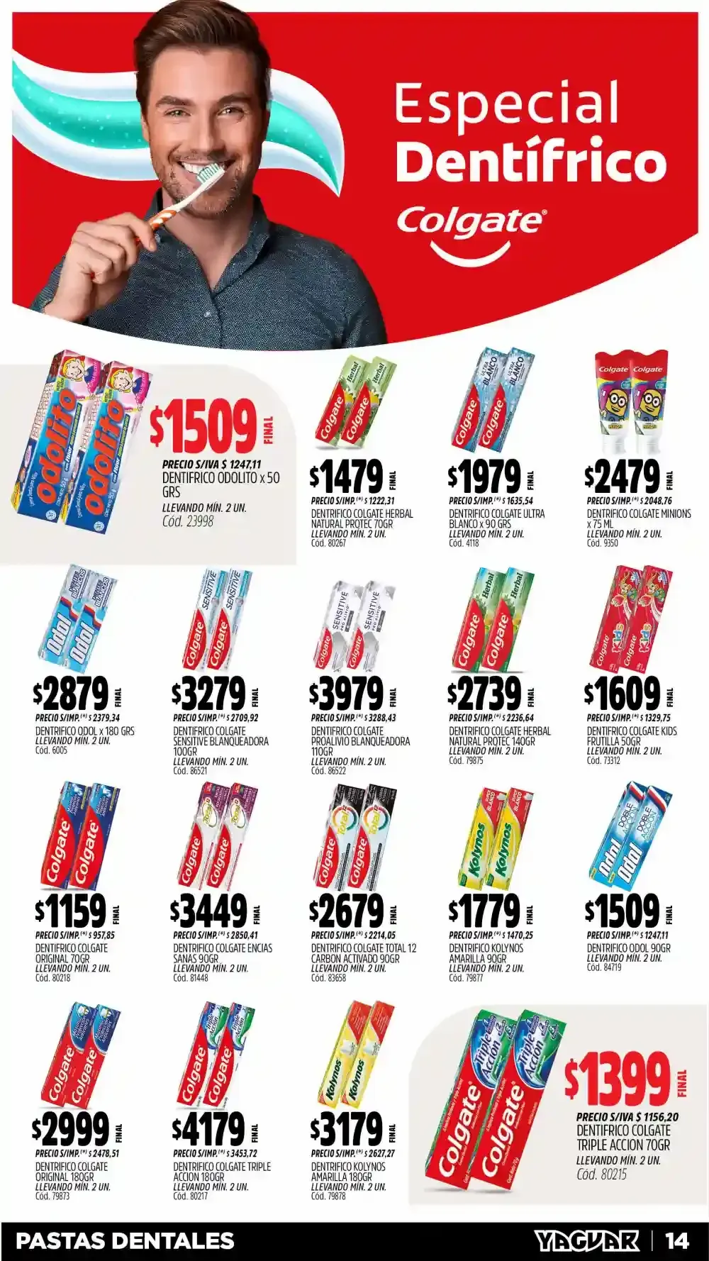 Ofertas de Ofertas Yaguar 30 de junio al 5 de julio 2025 - Página 12 del catálogo