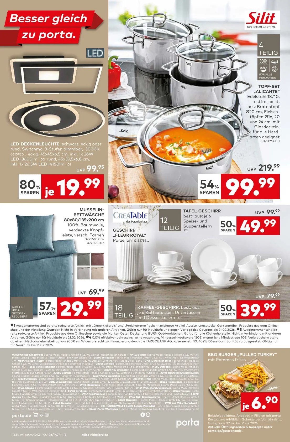  Porta Möbel Angebote von 9. Februar bis 21. Februar 2026 - Prospekt seite 13