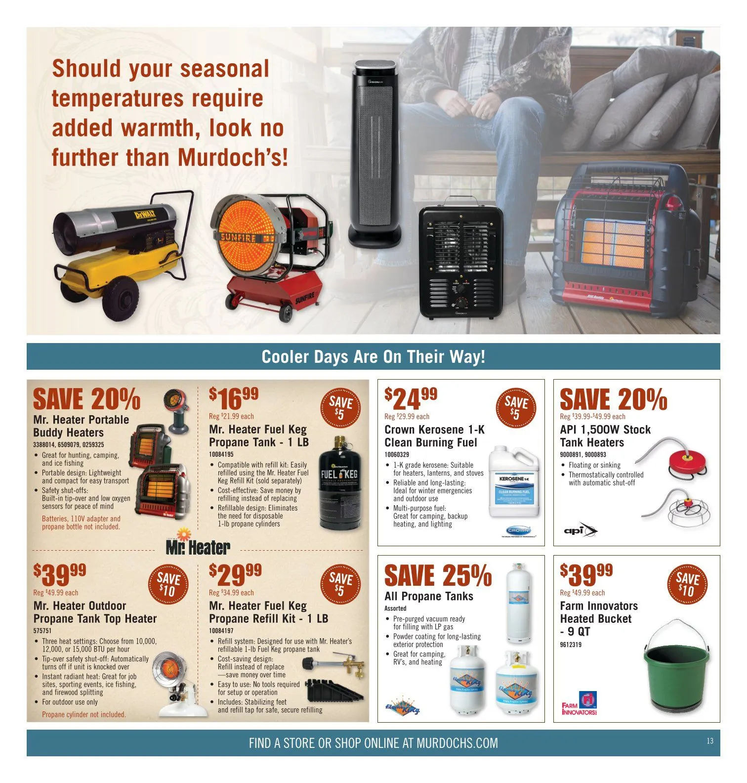 Weekly ad Murdoch´s  Sales from November 7 to November 13 2025 - Page 13