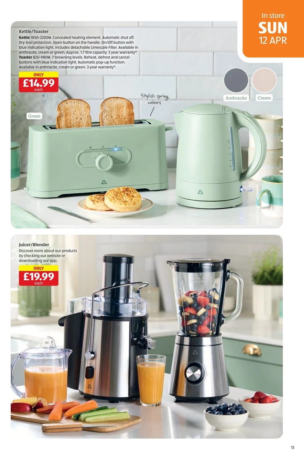  Aldi catalogues from 9 April to 12 April 2026 - Catalogue Page 13