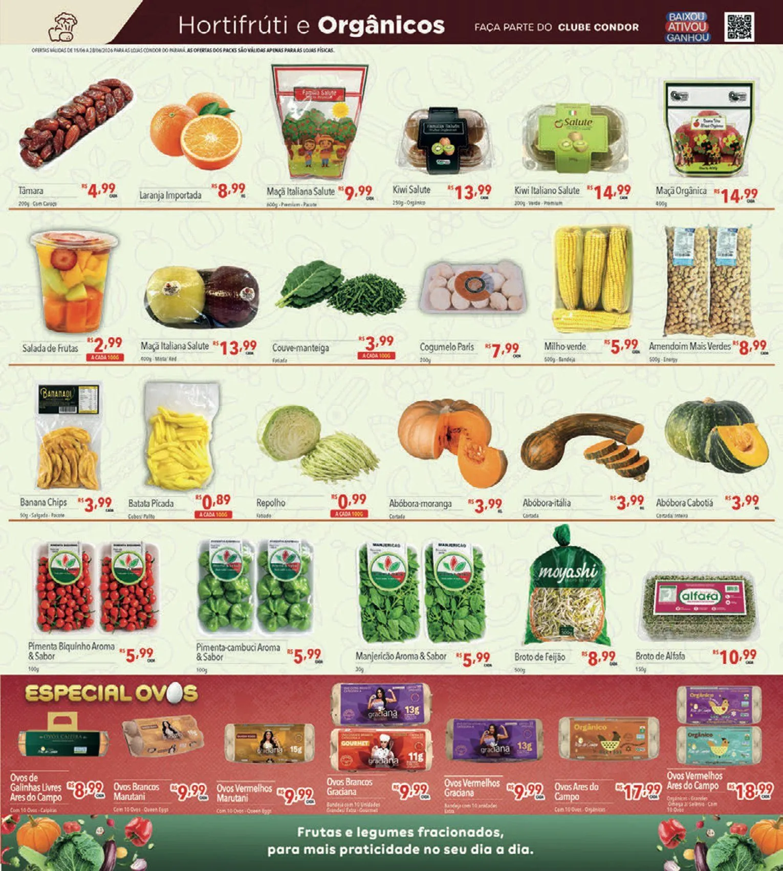 Encarte de  Folhetos Supermercados Condor 15 de junho até 28 de junho 2026 - Pagina 13