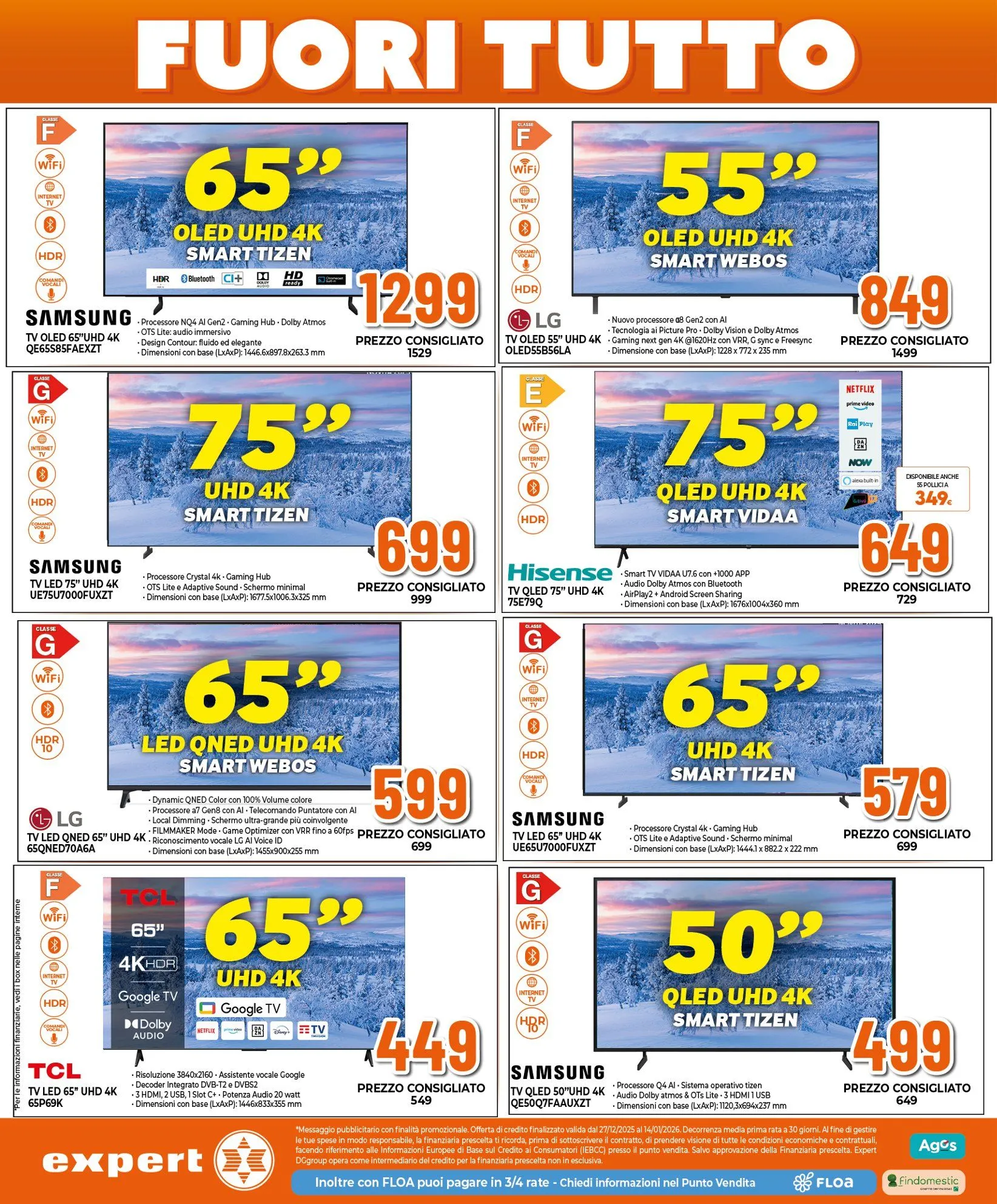 Volantini Expert da 27 dicembre a 14 gennaio di 2026 - Pagina del volantino 13
