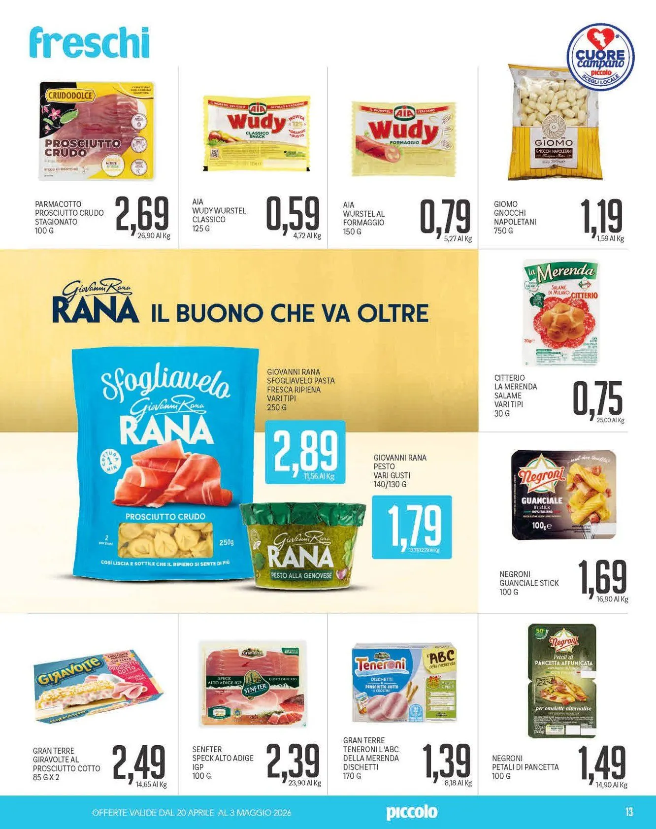 Volantini Piccolo da 20 aprile a 3 maggio di 2026 - Pagina del volantino 13