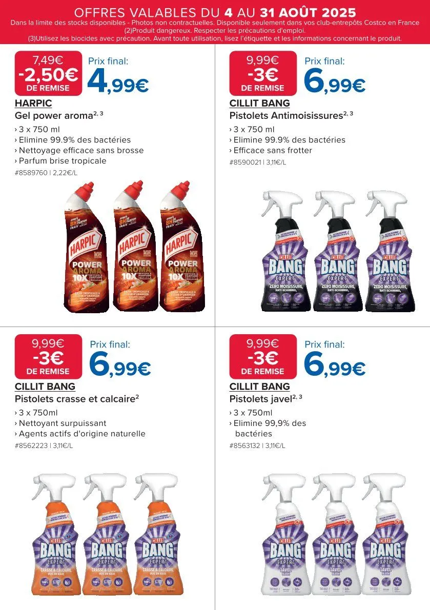 Catalogues Costco du 4 août au 31 août 2025 - Catalogue page 13
