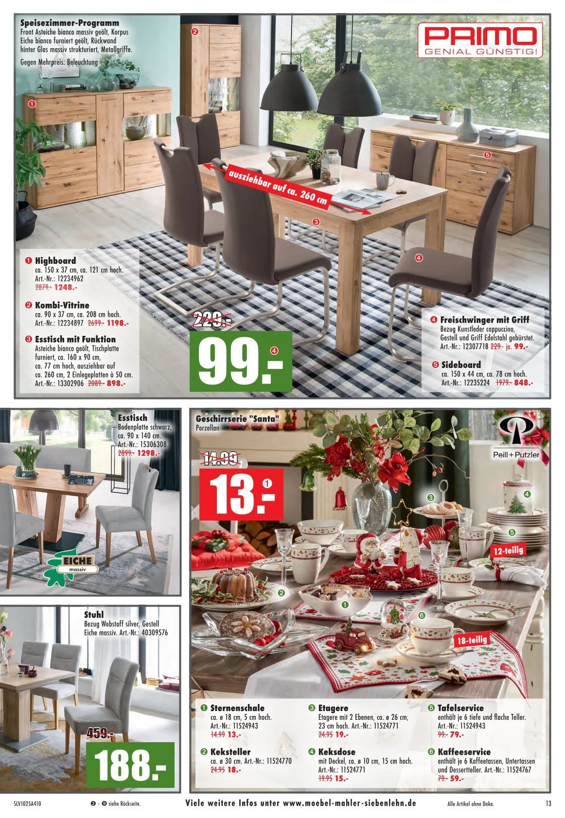 Möbel Mahler Prospekte von 29. Oktober bis 25. November 2025 - Prospekt seite 13