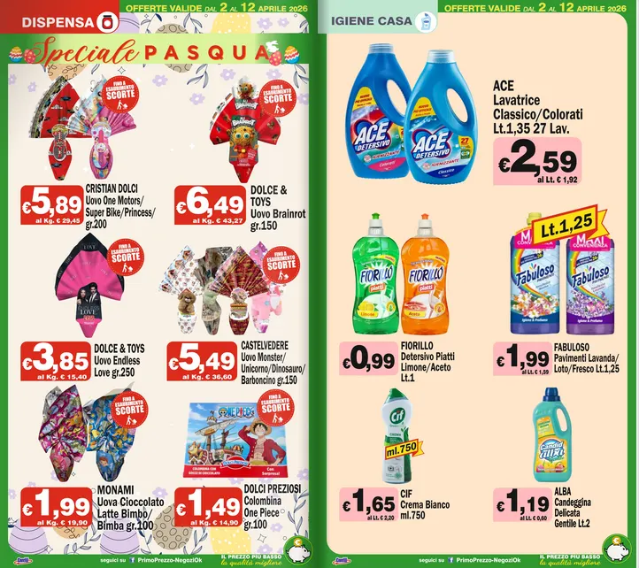  Primo Prezzo Volantino da 2 aprile a 12 aprile di 2026 - Pagina del volantino 13