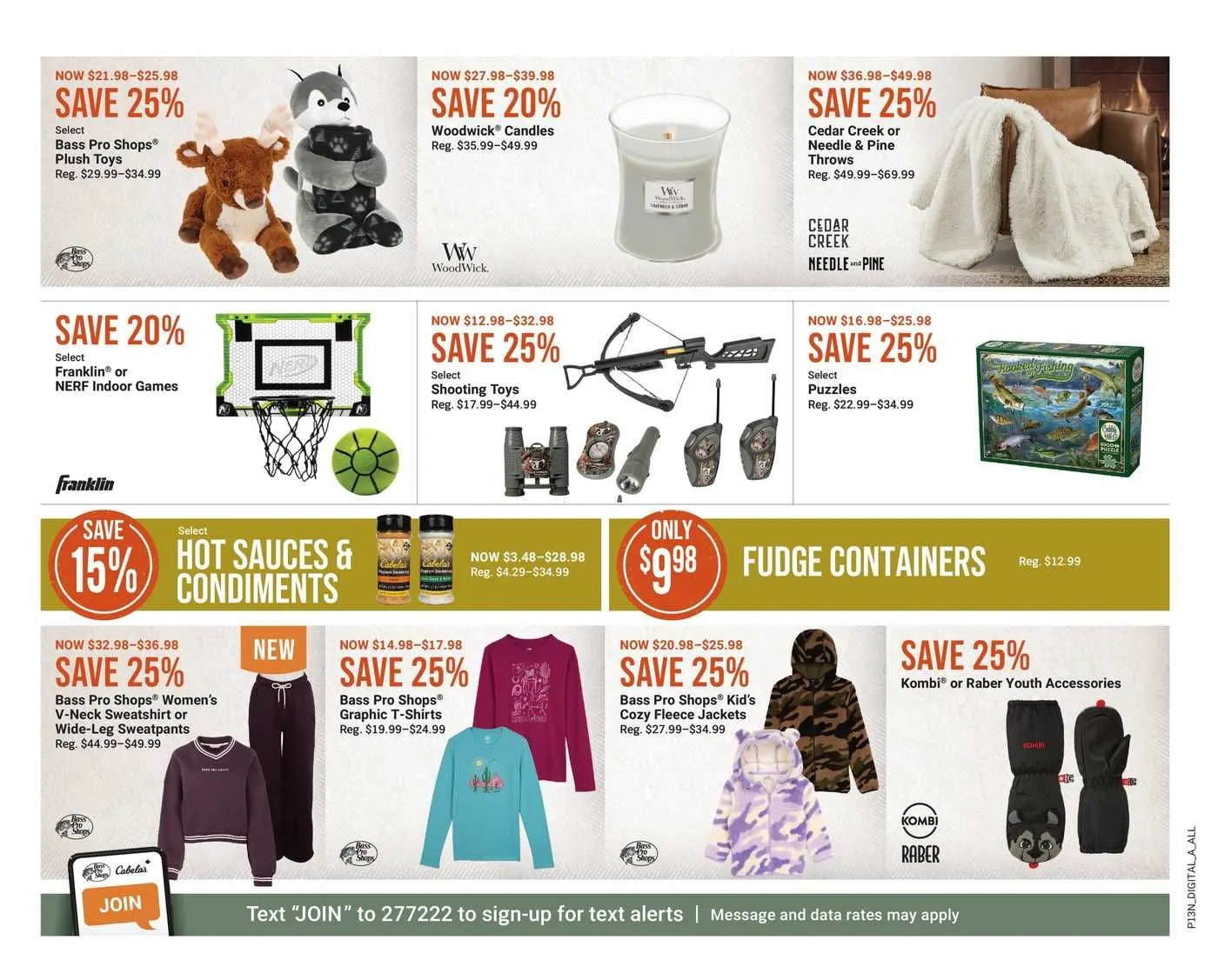 Cabelas Sales from January 9 to January 22 2026 - flyer page 13