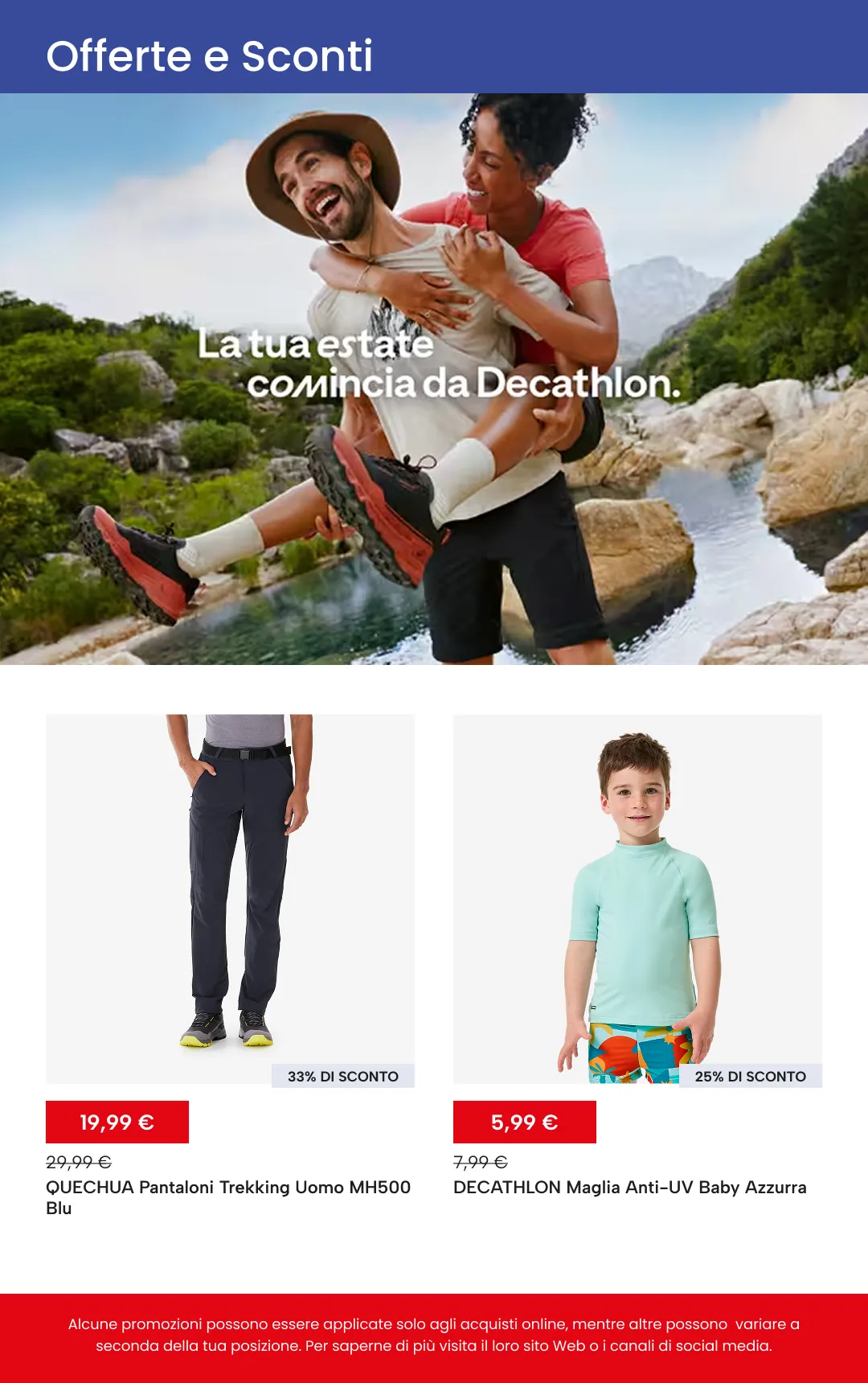 Decathlon Volantino da 28 luglio a 11 agosto di 2026 - Pagina del volantino 13