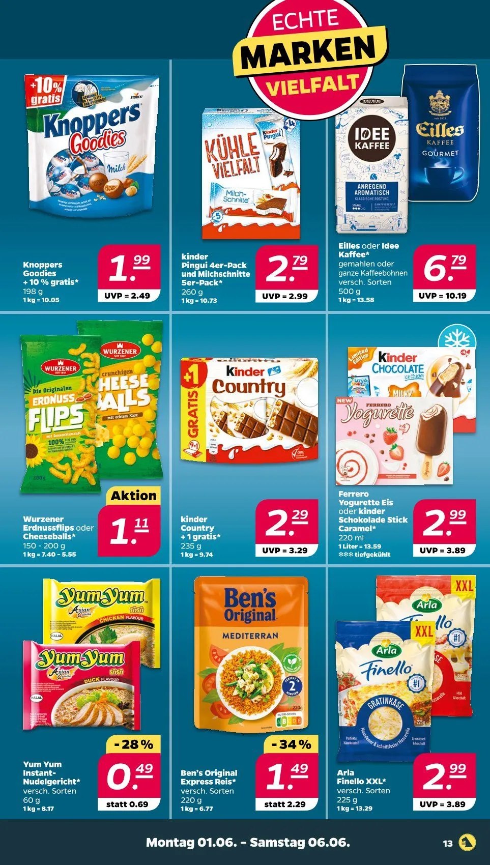Netto Angebote von 1. Juni bis 6. Juni 2026 - Prospekt seite 13