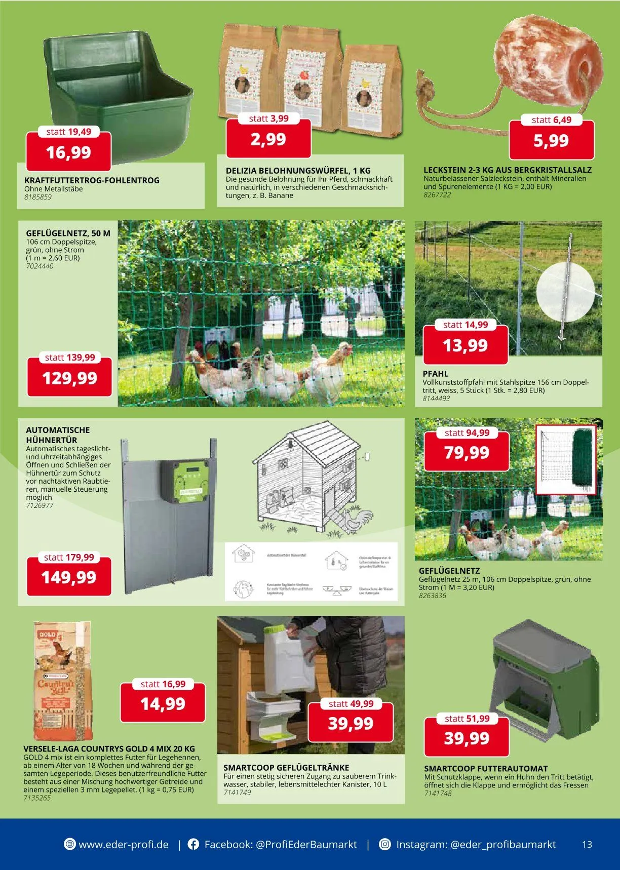 Eder Profi Prospekte von 18. Februar bis 28. Februar 2026 - Prospekt seite 13