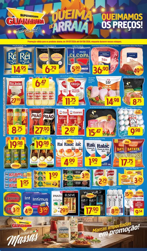 Encarte de Supermercados Guanabara  29 de julho até 4 de agosto 2026 - Pagina 13