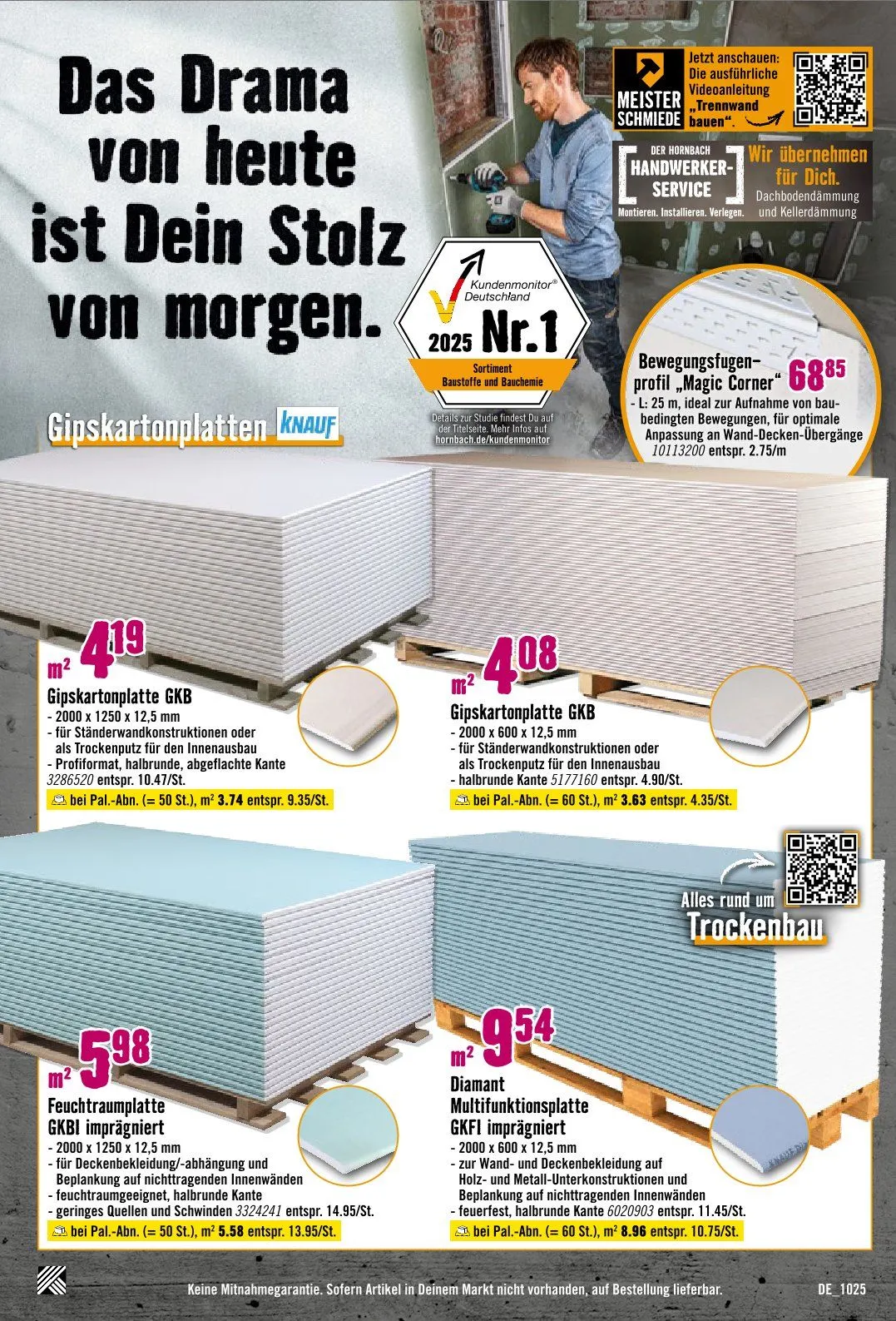 Hornbach Angebote von 29. Oktober bis 4. November 2025 - Prospekt seite 13