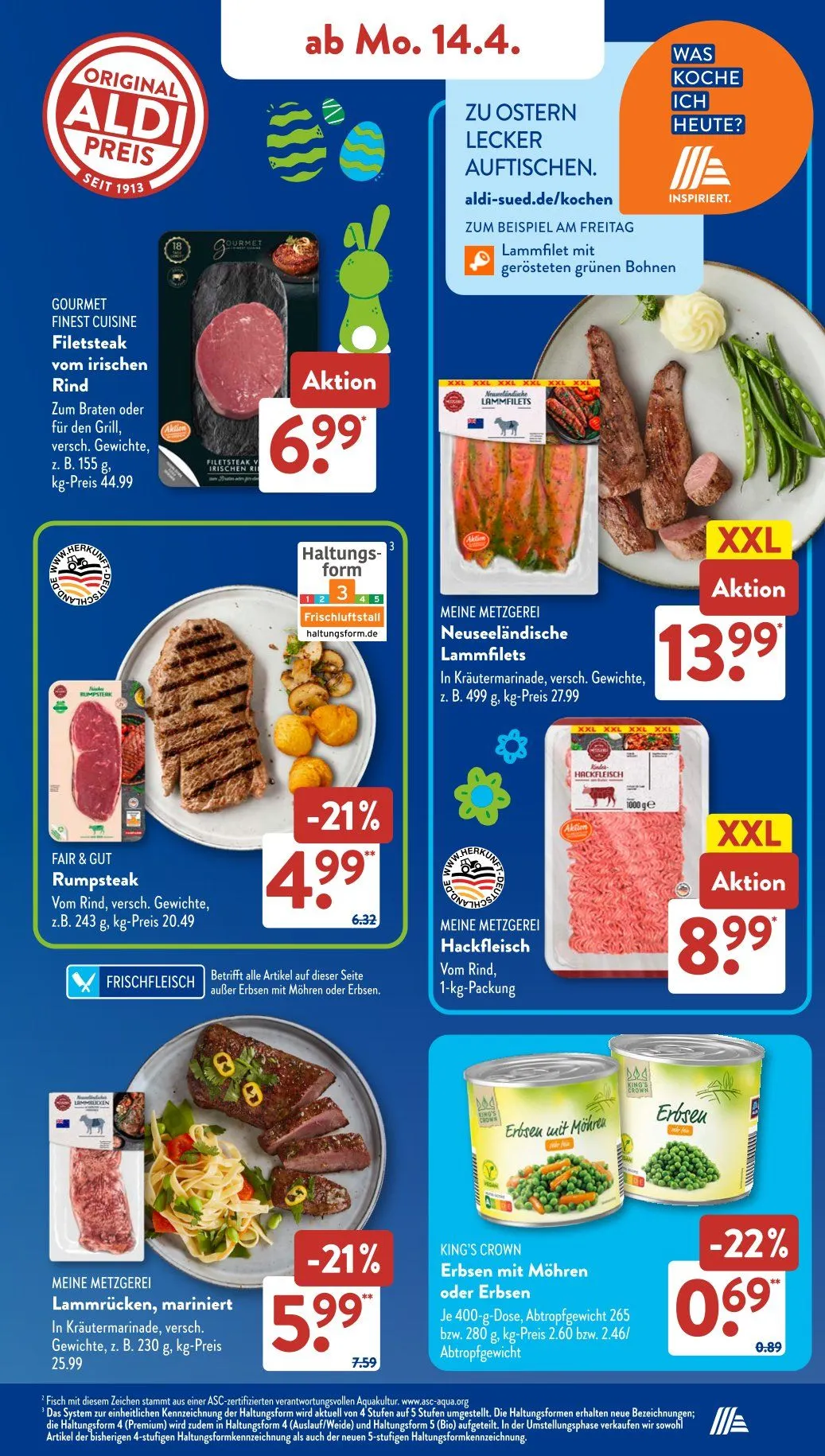 ALDI SÜD Angebote von 14. April bis 19. April 2025 - Prospekt seite 13